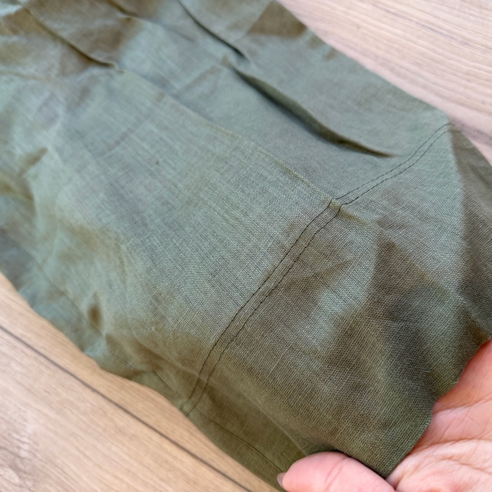 Zara Women's Olive Green Chinos - Picture 7 of 7